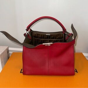 (SOLD) Authentic Fendi Medium Peekaboo X-Lite
